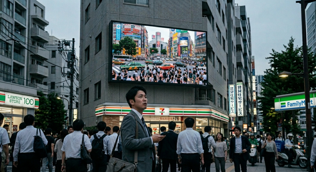 都心　ビル群