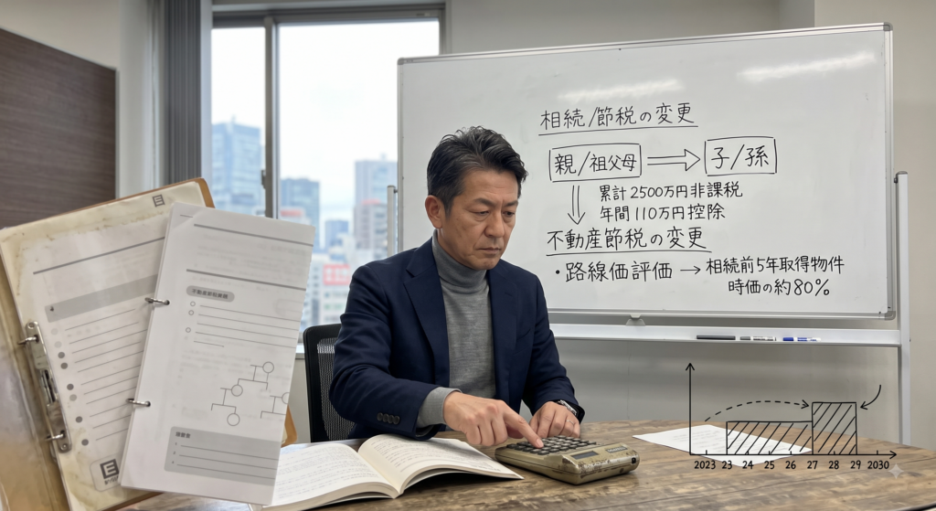 贈与　アドバイザー