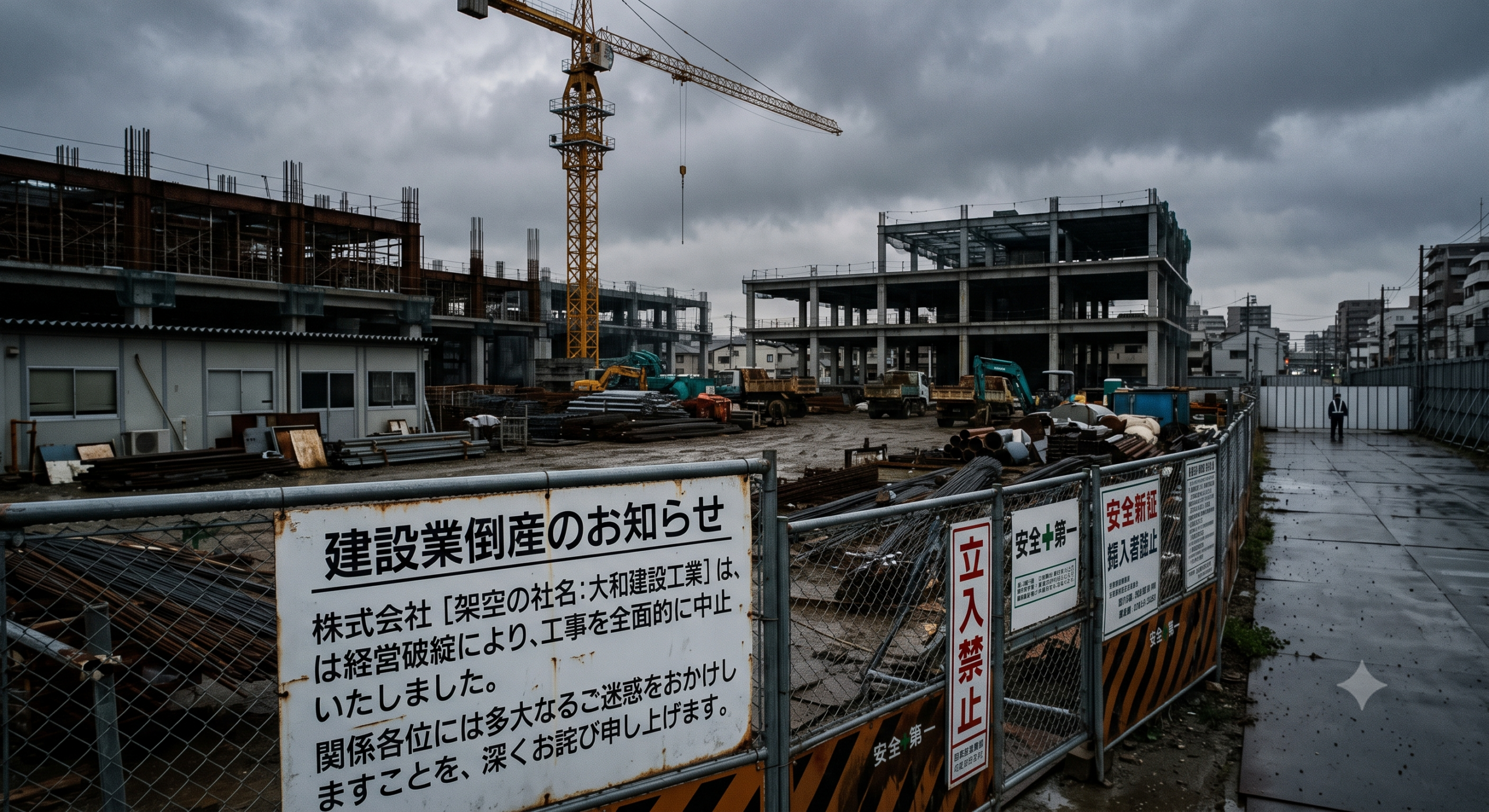 建設業　倒産