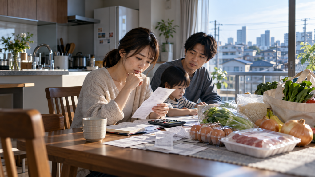 悩む　夫婦