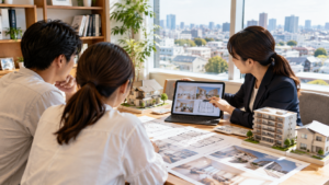 都市を望む建築相談会議